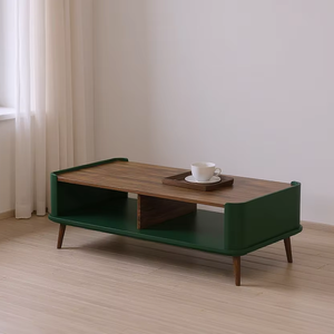 Table de salon de haute qualité en bois de teck 100% de conception moderne pour le salon, la maison et les meubles d'appartement - Product Image 1