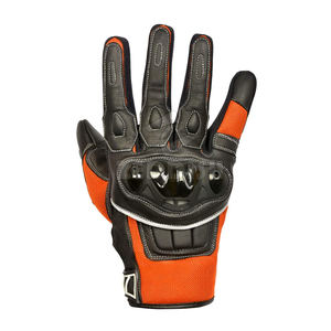 Gants de moto unisexes en cuir respirants à séchage rapide pour l'hiver 2025, à doigts entiers, pour le cyclisme, faible MOQ - Product Image 6