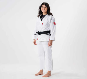 2024 Hot Trending Bjj Gis para mujeres personalizar Logo Brazilian Jiu Jitsu 100% algodón BJJ Gis Karate Bjj Gis Kimono mujeres uniformes - Product Image 4