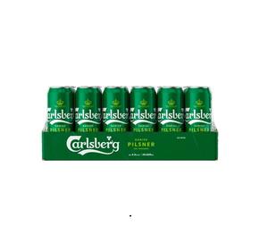 Precio de fábrica barato 330ml Cerveza Lager enlatada Cerveza Lager Carlsberg - Product Image 6