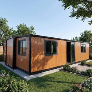 Casa Prefabricada <span class=keywords><strong>Modular</strong></span> de Madera de Primera Calidad, 70 Metros Cuadrados, 80 Metros Cuadrados, <span class=keywords><strong>Vivienda</strong></span> Prefabricada para Guatemala - Product Image 1