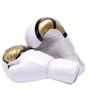 Guantes de Boxeo de Alta Calidad Personalizables Unisex de Cuero PU con Diseño Único para Entrenamiento Profesional de Artes Marciales - Product Image 3