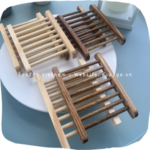 Logotipo láser grabado para jabonera de bambú autodrenante/jabonera de bambú al por mayor con alta calidad y precio barato - Product Image 2