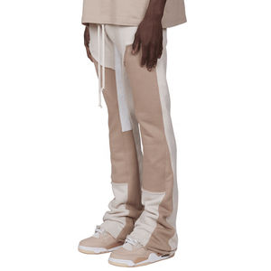 Pantalones de chándal Acampanados para hombre, pantalón informal de moda, 100% algodón - Product Image 1