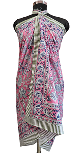 Breathable Women <b>Sarong</b> Beach <b>Wrap</b> Scarf for Casual Summer Wear for Best Price - Product Image 2