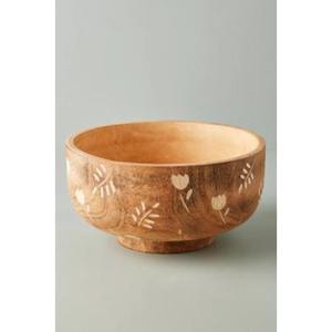 Polished Wooden <b>Bowl</b> For Fruits Salad With <b>Deep</b> <b>Bowl</b> Shape And Comfort Fit Grip For Serving Salads Or Snacks - Product Image 4
