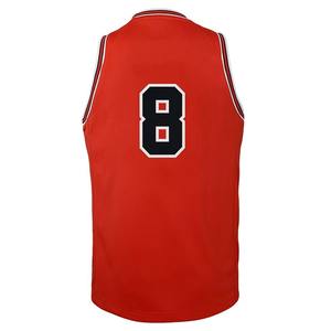 Maillot de basket-ball réversible sur mesure de haute qualité, imprimé, 100% polyester, couleurs personnalisées, logo, séchage rapide, respirant, unisexe - Product Image 6