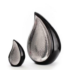 Urna funeraria de cremación de Metal grabada a mano decorativa, recuerdo de aluminio, urnas de cremación para adultos para cenizas humanas - Product Image 2