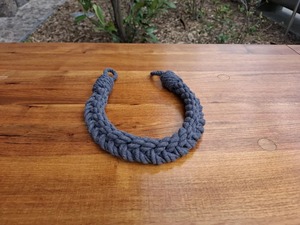 Curtain holdback. Curtain Tieback. Gray Cotton Curtain <b>Tie</b>. Curtain <b>Tie</b> <b>back</b> - Product Image 2