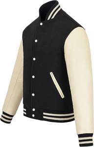 Veste de survêtement pour homme confortable et chaude pour l'hiver, col montant, logo sur le devant, coupe-vent, haute qualité, écologique, 100% fibre de polyester - Product Image 5