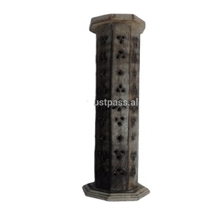 Bâtons d'encens sculptés en forme de mélange de bois de manguier modèle de tour de brûleur pour parfum d'ambiance en gros de l'Inde - Product Image 2