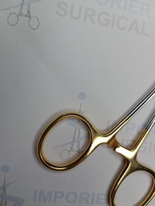 Pinzas Kelly de acero inoxidable de alta calidad, instrumentos quirúrgicos, abrazaderas hemostáticas médicas, herramientas reutilizables rectas y curvas - Product Image 5