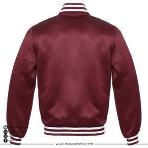 Chaqueta Bomber de Satén de Alta Calidad al por Mayor, Logotipo Bordado/Impreso Personalizado, Servicio OEM, Ropa Casual con Parches de Camuflaje - Product Image 4