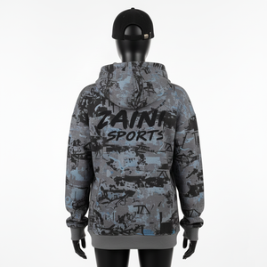 Sudadera con Capucha Completa para Mujer, de Alta Calidad, 280 GSM, Algodón y Poliéster, Felpa Suave al Tacto, Estampado Completo, Logotipo Personalizado, Sudaderas Básicas - Product Image 2