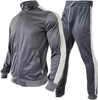Nouveautés : Ensemble de survêtement de football pour homme (veste et pantalon) avec logo personnalisé, option maternité, style sportif automne