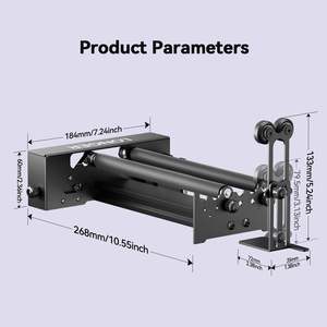 ชุดอัพเกรดโรตารี่โรลเลอร์สำหรับเครื่องแกะสลักเลเซอร์ - Product Image 5