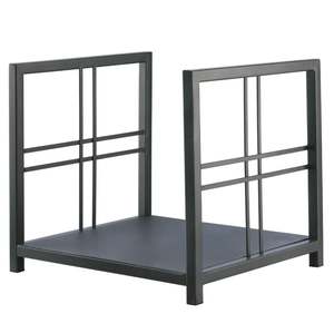 Support professionnel en acier massif pour bûches de bois de chauffage, stockage pour la maison et le jardin, accessoires de cheminée intérieurs et extérieurs - Product Image 6