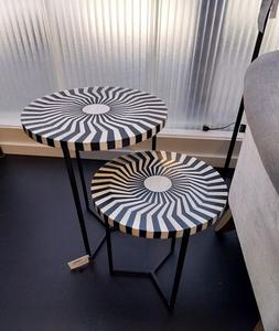 Tabouret d'appoint en os incrusté de haute qualité, design élégant, fait à la main, pour la décoration de la maison, de l'hôtel, du bureau, au prix le plus bas - Product Image 4