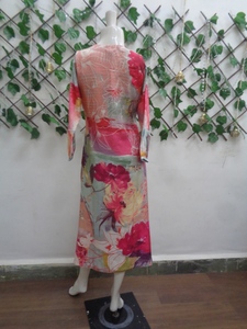 Export Selling <b>Indian</b> Ethnic Viscose <b>Fabric</b> Trending Women's Kurta for Wedding Party Elegance from India - Product Image 4