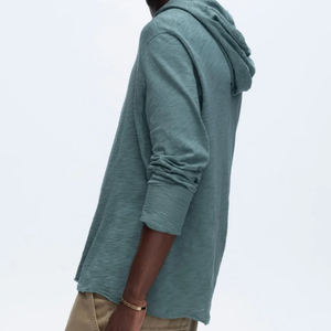 Sudadera con capucha de algodón orgánico para hombre, sudaderas de Jersey personalizadas con capucha, ropa de calle para hombre, sudaderas con capucha para hombre, ropa - Product Image 2