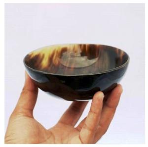 Ensemble de vaisselle et de cuillère en corne de buffle naturelle Formes ovales et rondes modernes rustiques pour le déjeuner et la fête Design vintage - Product Image 4