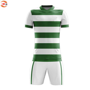 Ensemble de maillots de football personnalisés pour hommes 2023, séchage rapide, 100% polyester, optimal pour l'entraînement sportif en club, service OEM disponible - Product Image 4