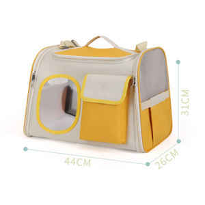 Sac de transport pour chat portable respirant en plein air, vente en gros du fabricant, sac de transport pour chien souple et pliable, transport portable pour animaux de compagnie - Product Image 2