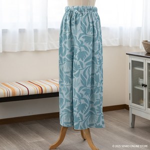 Cozyfeels กางเกงลายพรางสำหรับผู้หญิง, กางเกง M-L/L-LL ฟ้า/ชมพู/เหลืองสไตล์ใบไม้ระบายอากาศได้