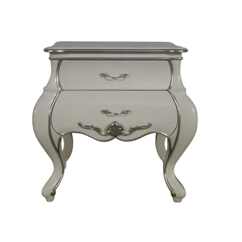 ทาสีขาว &amp; เงิน