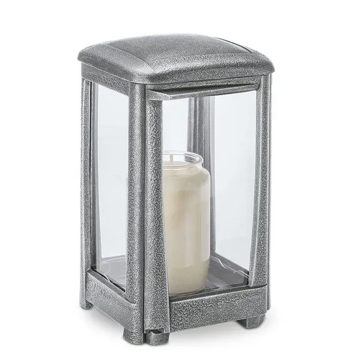 Aluminium laternen Metall mit Glas kerzen laterne für Wohnkultur Hochwertige silberne Glas laterne