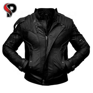 Cazadoras de piel Bomber Premium personalizadas para hombre - Product Image 4