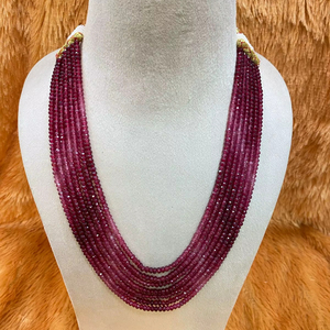 Antique 7 layer <b>Beads</b> Mala Indian Jewellery Long Set With Glass High-quality Multi Color <b>Beads</b> Handmade Bulk Product Necklace - Product Image 3