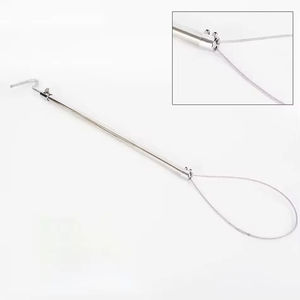 Instrument d'insémination vétérinaire de haute qualité, logo personnalisé, acier inoxydable, porte-épingle à long manche, vente en gros, pour les soins des animaux - Product Image 3