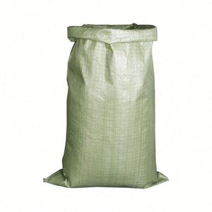 Sac en PP tissé de 50 kg pour aliments pour animaux de compagnie, agriculture industrielle, déchets, stockage d'eau, sérigraphié, recyclable, personnalisable - Product Image 1