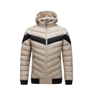 New 2024 New Arrivals Man <b>Jacket</b> Winter <b>Crop</b> Coat <b>Puffer</b> <b>Jacket</b> Men Custom Logo Padded Outer Wearing <b>Jacket</b> with Hood - Product Image 3