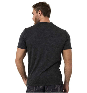 Ropa de hombre, camiseta informal con cuello en V, camisetas de manga corta de talla grande, camisetas de verano para hombre, camisetas de algodón 100% de todas las tallas - Product Image 2