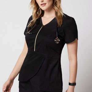 Uniforme Médico con Cierre para Doctor, Conjunto de Enfermería Unisex, Transpirable y Cómodo, Parte Superior y Pantalones, Ropa de Trabajo para el Sector Salud - Product Image 5