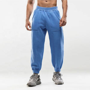 Pantalon décontracté droit léger pour hommes du fabricant professionnel Logo personnalisé OEM respirant anti-rides multicolore - Product Image 1