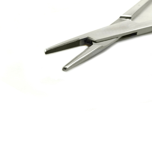 Portaagujas Quirúrgico Veterinario con Mango de Bloqueo, Estabilidad, Acero Inoxidable Ajustable, Certificado CE, Herramienta Quirúrgica de Clase II - Product Image 3