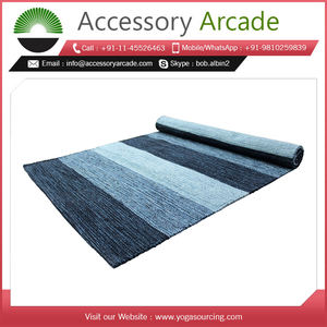 Esterilla de Yoga de algodón ecológica, cómoda y estable, precio al por mayor disponible - Product Image 2