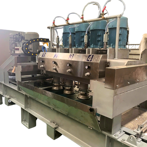 Cabezal de calibrador de 6 cabezales hacia arriba/hacia abajo por motores con pantalla de lectura Digital máquina calibradora pulidora de piedra - Product Image 1