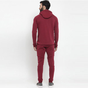 Traje de jogging con cremallera, chándal de algodón para hombres y mujeres, conjunto de ropa deportiva informal de dos piezas, traje de entrenamiento de gimnasio, ropa para correr - Product Image 3