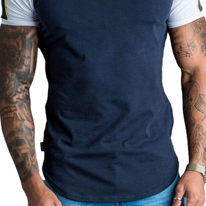 Dernier nouveau design 2023 de qualité supérieure en jersey de coton sérigraphie personnalisée avec logo brodé T-shirt pour hommes - Product Image 6