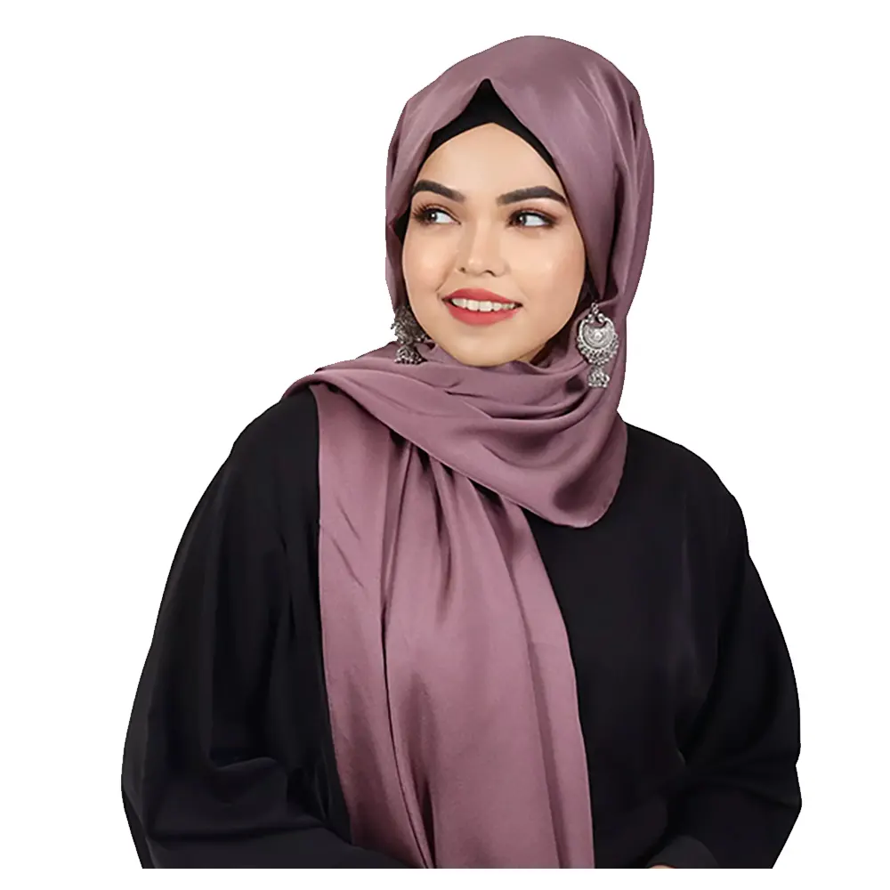 여자 히잡 숄 랩 여자 Dupatta 훔쳤다 새로운 실크 사리 Banarasi 스카프 이슬람기도 hijab hijab 인도에서 고품질