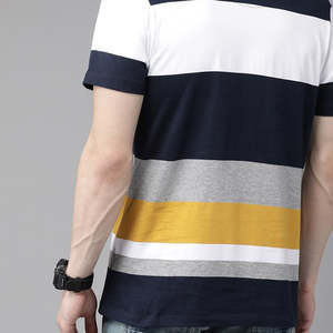 Hommes Tricoté Imprimé T-Shirts-100 % Coton Respirant Personnalisable Tailles & Couleurs Style Décontracté Vente en Gros - Product Image 6