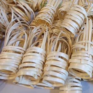 ที่วางเครื่องดื่มไม้ไผ่รักษ์โลก \ ใช้ซ้ำได้น้ำหนักเบาและยั่งยืน | เหมาะสำหรับร้านกาแฟและร้านชาฟอง - Product Image 4