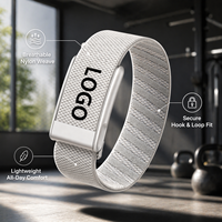 Correa Deportiva para Reloj Whoop 4.0, Correa de Repuesto de Nailon Suave al Tacto y Transpirable para Reloj Whoop 5.0