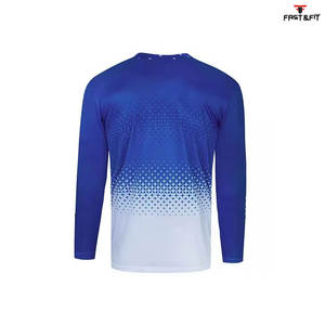 Vente en gros de chemises de pêche à logo sublimation vêtements respirants à séchage rapide chemises de pêche légères à manches longues pour hommes - Product Image 2