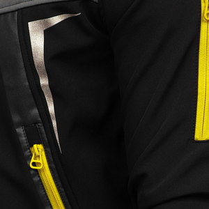 Men's Winter Softshell <b>Jacket</b> Outdoor Use <b>Waterproof</b> Windproof Breathable Stand Collar <b>Thin</b> Thickness Custom Logo Option High - Product Image 6