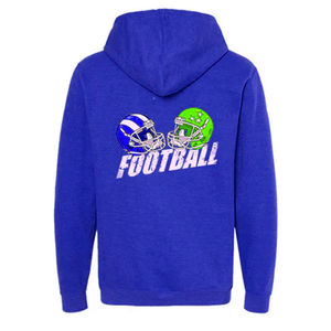 Sudadera con capucha de fútbol americano de alta calidad, Material de poliéster 100% hecho con embalaje personalizado, Sudadera con capucha de fútbol americano - Product Image 3